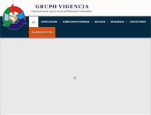 Tablet Screenshot of grupovigencia.org